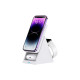 Зарядний пристрій Choetech Wireless magnetic 3-in-1 15W white (T600-F)
