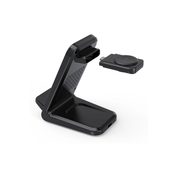 Зарядний пристрій Choetech Wireless 3-in-1 15W black (T608-F)