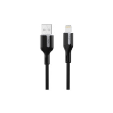 Дата кабель USB 2.0 AM to Lightning 1.0m 2.4A black Choetech (XAL-0003-BK-V2)