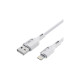 Дата кабель USB 2.0 AM to Lightning 1.0m 2.4A white Choetech (XAL-0003-WH-V2)