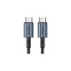 Дата кабель USB-C to USB-C 1.2m USB 2.0 60W Choetech (XCC-1014-BK)