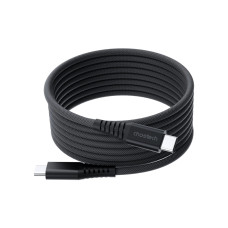 Дата кабель USB-C to USB-C 1.2m 240W magnetic black Choetech (XCC-1051-BK)