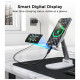 Дата кабель USB-C to USB-C 1.8m PD100W digital display silicone Choetech (XCC-1063)