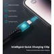 Дата кабель USB-C to Lightning 1.8m MFi PD20W braided black Choetech (XCL-1021-BK)