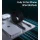 Дата кабель USB-C to Lightning 1.8m MFi PD20W braided black Choetech (XCL-1021-BK)