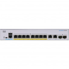 Комутатор мережевий Cisco CBS250-8PP-E-2G-EU