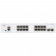 Комутатор мережевий Cisco CBS350-16T-2G-EU