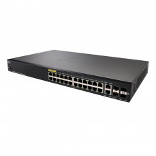 Комутатор мережевий Cisco SF350-24P-K9-EU