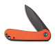 Ніж Civivi Elementum Orange G10 Black Blade (C907Y)