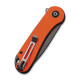 Ніж Civivi Elementum Orange G10 Black Blade (C907Y)