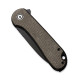 Ніж Civivi Elementum Dark Micarta Black Blade (C907Z)