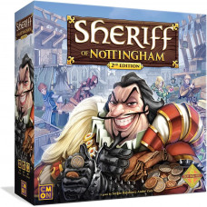 Настільна гра CMON Limited Sheriff of Nottingham 2nd Edition (Шериф Ноттінгема) англ. (889696011367)