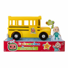 Розвиваюча іграшка CoComelon Feature Vehicle Жовтий Шкільний Автобус зі звуком (CMW0015)