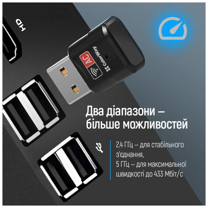 Мережева карта Wi-Fi ColorWay CW-AD-W2