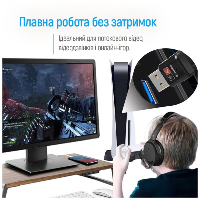 Мережева карта Wi-Fi ColorWay CW-AD-W2