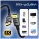 Кабель мультимедійний DisplayPort M to DisplayPort M 3.0m V1.4 8K black ColorWay (CW-CBDP094-BK)