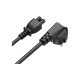 Кабель живлення C5 1.8m black ColorWay (CW-CBP083-BK)