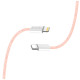 Дата кабель USB-C to Lightning 1.0m 27W pink ColorWay (CW-CBPDCL061-P)
