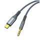 Кабель мультимедійний USB-C to 3.5mm M 1.2m gray ColorWay (CW-CBPDJ071-G)
