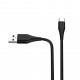 Дата кабель ColorWay USB 2.0 AM to Type-C 1.0m black (CW-CBUC026-BK)