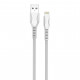 Дата кабель ColorWay USB 2.0 AM to Lightning 1.0m line-drawing white (CW-CBUL027-WH)