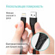 Дата кабель USB 2.0 AM to Lightning 1.0m 3A textured PVC black ColorWay (CW-CBUL094-BK)