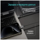 Дата кабель USB 2.0 AM to Lightning 2.0m 3A zinc alloy braided black ColorWay (CW-CBUL099-BK)