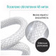Дата кабель USB 2.0 AM to Lightning 2.0m 3A zinc alloy braided white ColorWay (CW-CBUL099-WT)