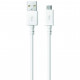 Дата кабель USB 2.0 AM to Micro 5P 1.0m white ColorWay (CW-CBUM005-WT)