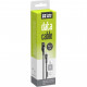 Дата кабель USB 2.0 AM to Micro 5P 1.0m metal spring black ColorWay (CW-CBUM014-BK)