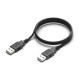 Дата кабель USB 2.0 AM/AM 1.0m black ColorWay (CW-CBUU071-BK)