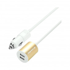 Зарядний пристрій ColorWay 2USB 2.1A + кабель 1.2м white (CW-CHA004-WT)