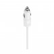 Зарядний пристрій ColorWay 2USB 2.1A + кабель 1.2м white (CW-CHA004-WT)