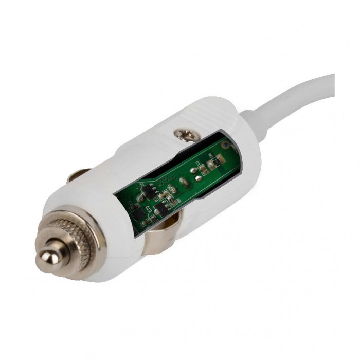 Зарядний пристрій ColorWay 2USB 2.1A + кабель 1.2м white (CW-CHA004-WT)