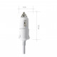 Зарядний пристрій ColorWay 2USB 2.1A + кабель 1.2м white (CW-CHA004-WT)