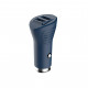 Зарядний пристрій ColorWay 2USB Quick Charge 3.0 (36W) blue (CW-CHA011Q-BL)