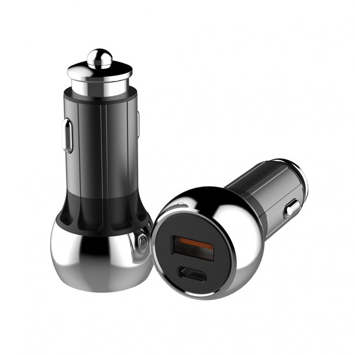 Зарядний пристрій ColorWay 2USB (Power Delivery Port + QC3.0 ) (36W) Black (CW-CHA012PD-BK)