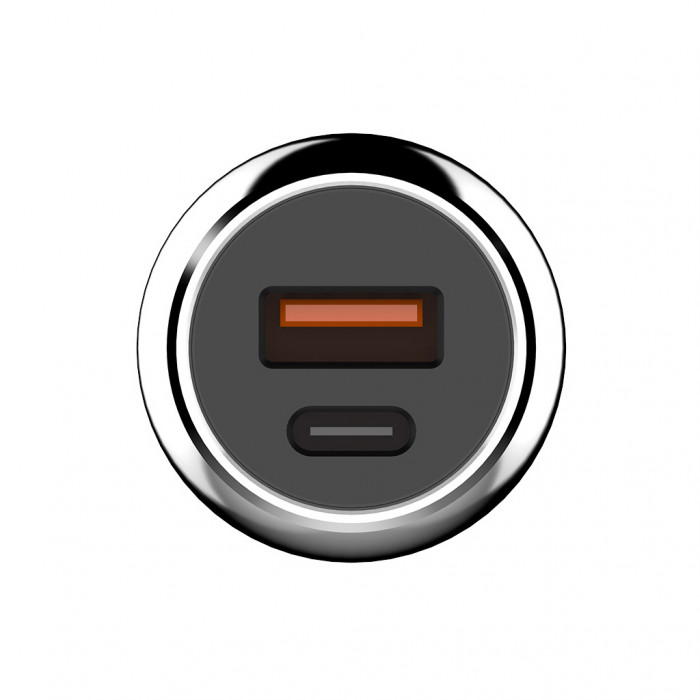 Зарядний пристрій ColorWay 2USB (Power Delivery Port + QC3.0 ) (36W) Black (CW-CHA012PD-BK)