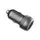 Зарядний пристрій ColorWay USB-C PD35W + USB QC3.0 car adapter (CW-CHA066PD-GR)