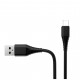 Зарядний пристрій ColorWay 1USB Quick Charge 3.0 (18W) black + cable micro USB (CW-CHS013QCM-BK)