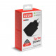 Зарядний пристрій ColorWay Type-C PD + USB QC3.0 (20W) V2 black (CW-CHS025QPD-BK)