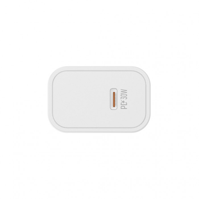 Зарядний пристрій ColorWay PD Port PPS USB Type-C (30W) white (CW-CHS038PD-WT)