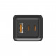 Зарядний пристрій ColorWay GaN3 Pro Power Delivery (USB-A + 2 USB TYPE-C) (65W) (CW-CHS039PD-BK)