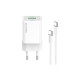 Зарядний пристрій ColorWay GaN Mini 35W PD Port PPS USB (Type-C PD + USB QC4.0) cable Type-C (CW-CHS055PDC-WT)