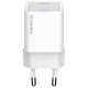 Зарядний пристрій ColorWay C101C GaN Mini 20W PD PPS USB-C white (CW-CHS059PD-WT)