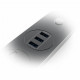 Мережевий фільтр живлення ColorWay CW-CHU33B, 3 розетки/3USB Black 1.8M (CW-CHU33B)