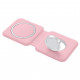 Зарядний пристрій ColorWay MagSafe Duo Charger 15W for iPhone (Pink) (CW-CHW32Q-PK)