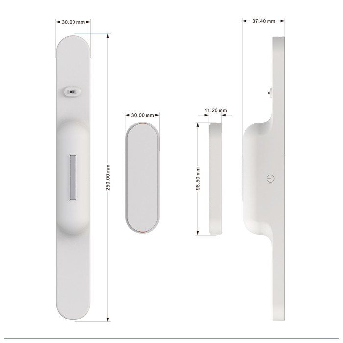 Настільна лампа ColorWay Magnetic Multi-Functional, 3W, з вбудованим акумулятором 1800 mAh (CW-DL11MMB-W)
