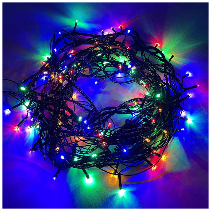 Гірлянда ColorWay LED 50 5 м 8 функцій кольорова 220V (CW-G-50L5VMC)