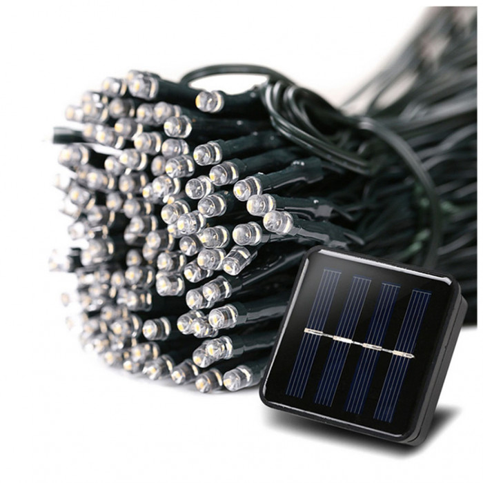 Гірлянда ColorWay на сонячній батареї 10м 100Led (IP65) теплого світіння (CW-GO-100L10SBWW)